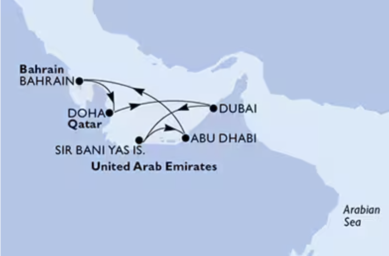 Hajózás Dubai-ban és az arab öbölben 2026 Novemer 26-December 3. - Kép 8